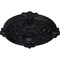 Ekena Millwork Hamilton Ceiling Medallion (Fits Canopies up to 3 3/4"), Hnd-Painted Steel Gray, 17 3/8"OD x 1 3/4"P CM17HASGS - alternate 2